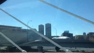 Driving through Boston