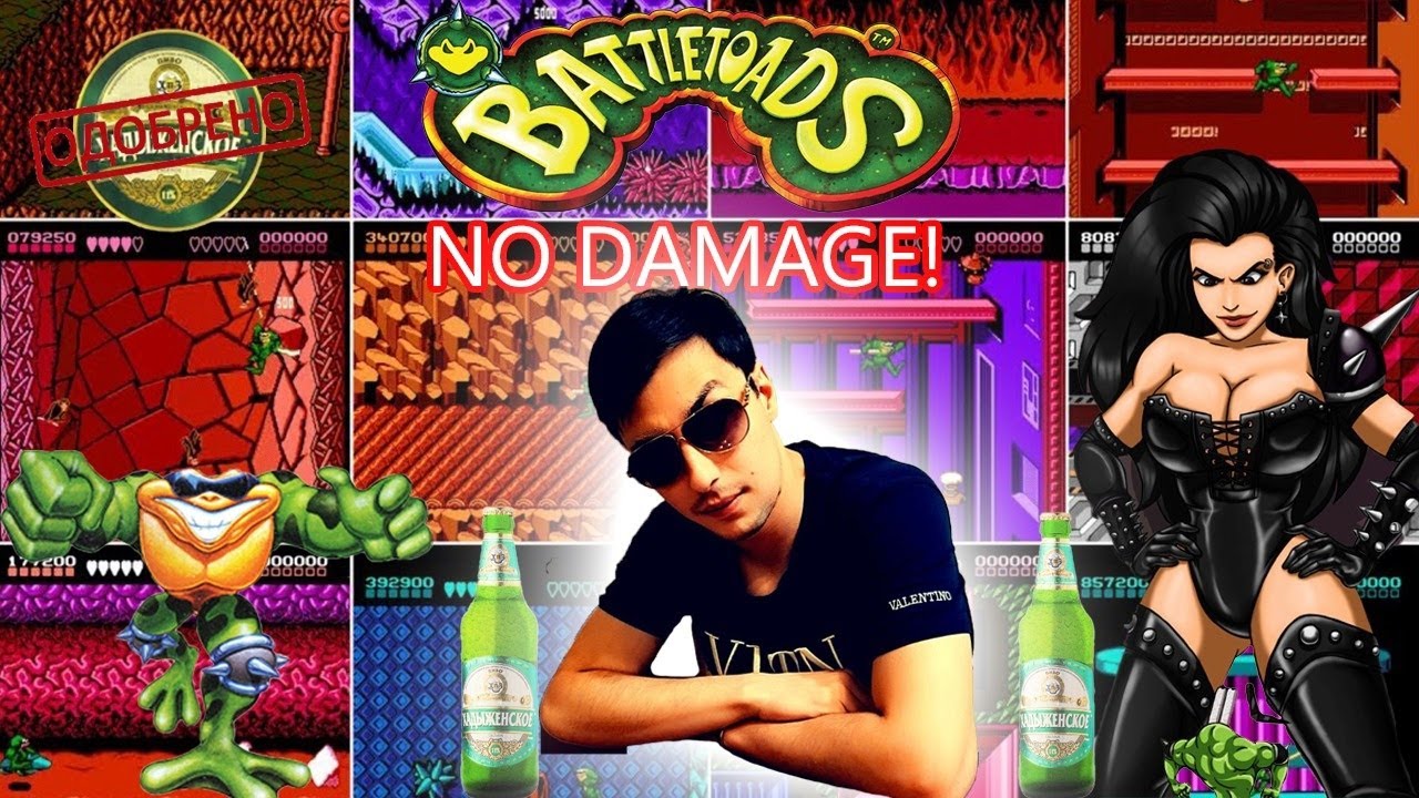 Battletoads NES NO DAMAGE 20000 battletoads-nes-no-damage-20000