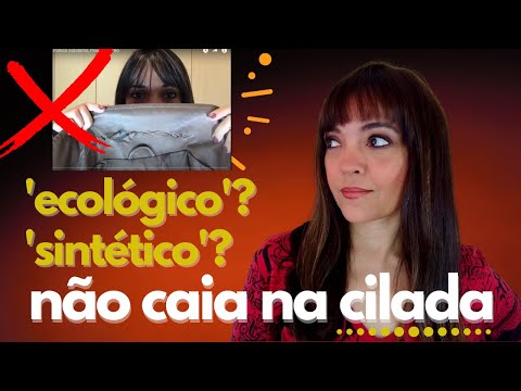 Vídeo: Qual material é couro sintético?