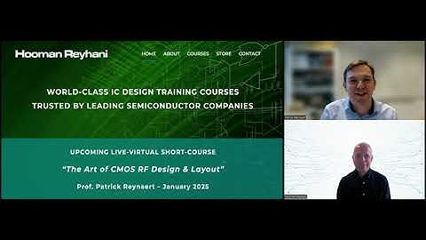 Interview with Prof. Patrick Reynaert (KU Leuven) - "CMOS RF Design & Layout" Online Course (2025)