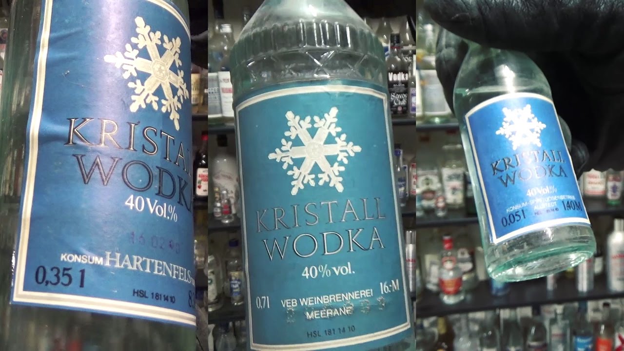 KRISTALL WODKA - Blauer Würger - YouTube