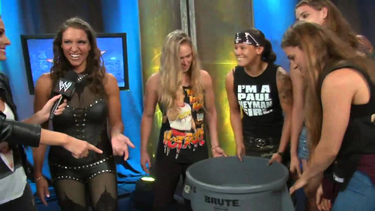 ALS Ice Bucket Challenge Stephanie McMahon (WWE) YouTube