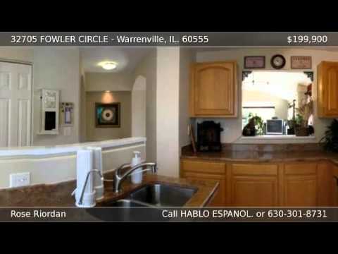 32705 FOWLER CIRCLE, Warrenville, IL home video tour