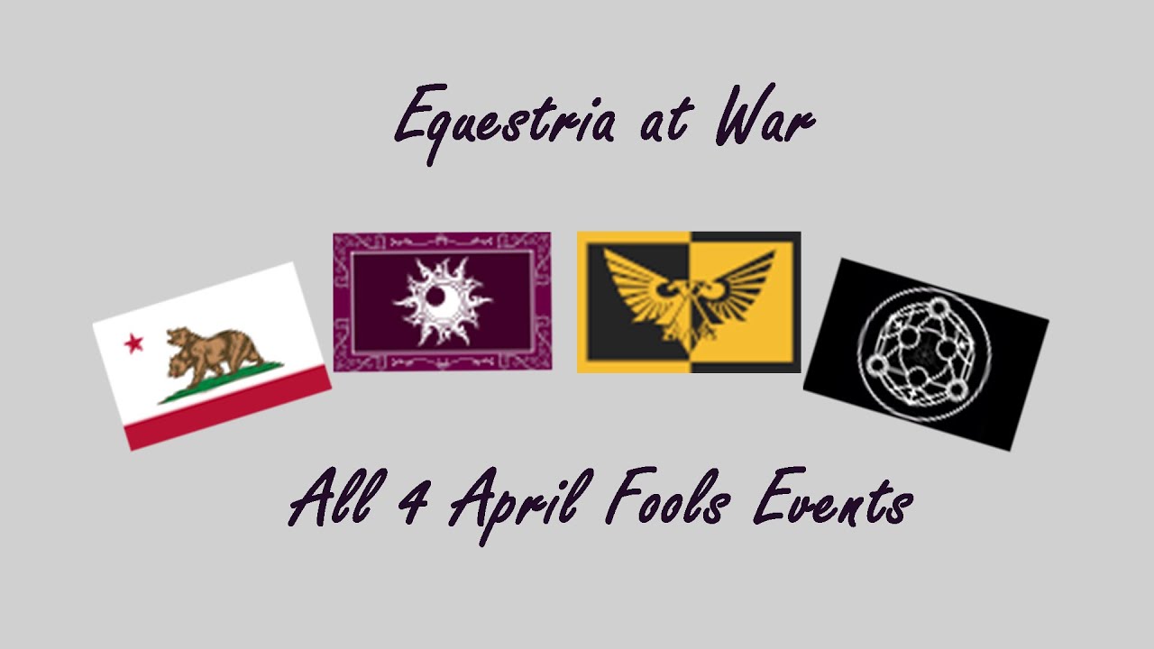 Hoi4 Eaw Timelapse || All April Fools Events at once