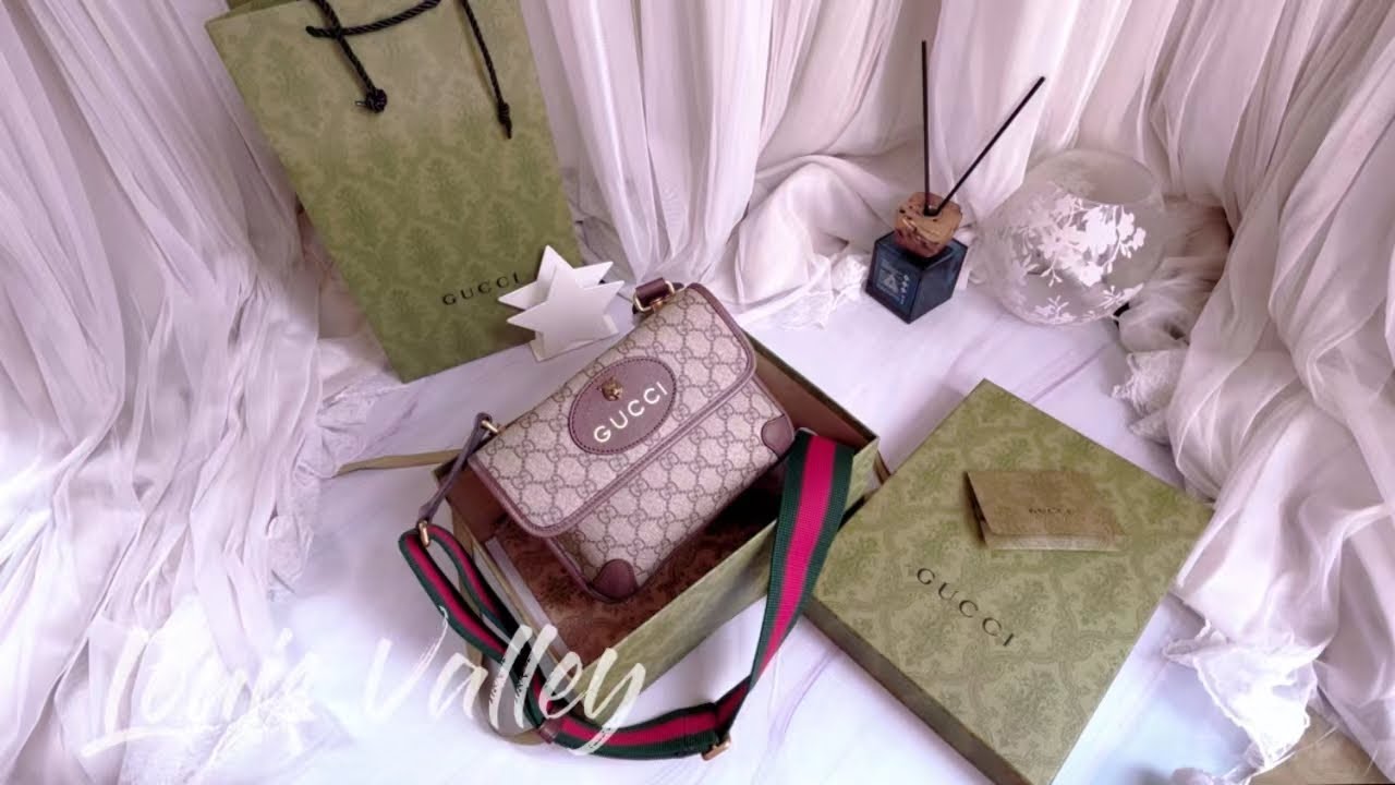 GG Neo Vintage small messenger bag     |    Immersive Unboxing Video