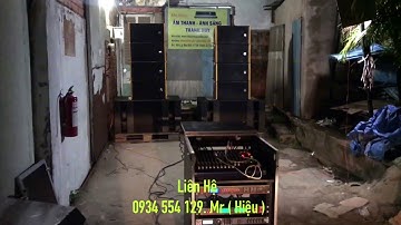 Bán dàn Line Array khủng Giá 100tr cho khách ở Tiền Giang. LH 0934554129