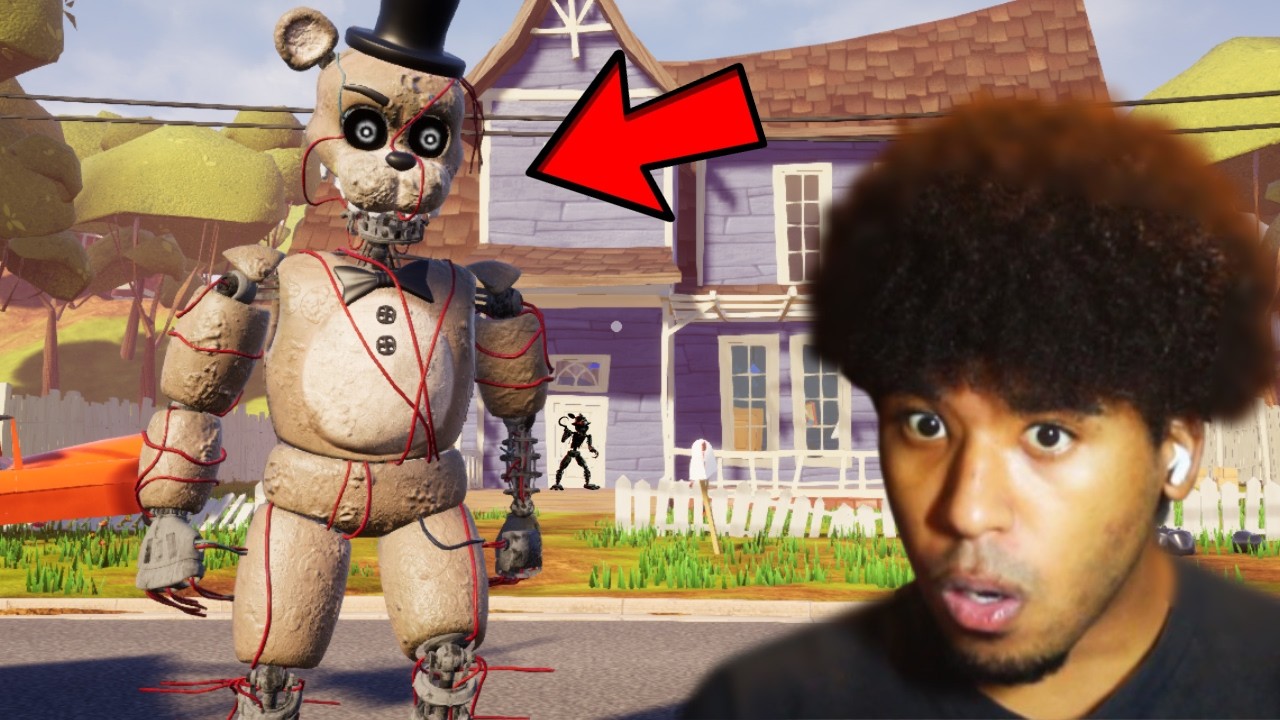 Ignited Freddy Je V Hello Neighbor… A Umí Se Teleportovat!