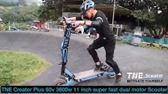 Patinete Eléctrico E Scooter TNE CREATOR PLUS 3600W 60V ruedas 11 pulgadas