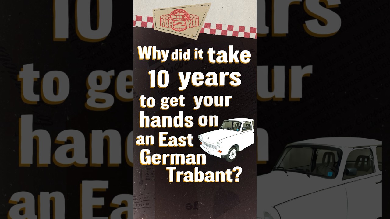 How the Trabi Became the Symbol of Socialist Frustration #W2W #shorts