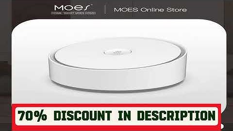 A must-have product! MOES Smart Multi-mode Gateway ZigBee 3.0 WiFi Bluetooth Mesh Hub Work with Tu