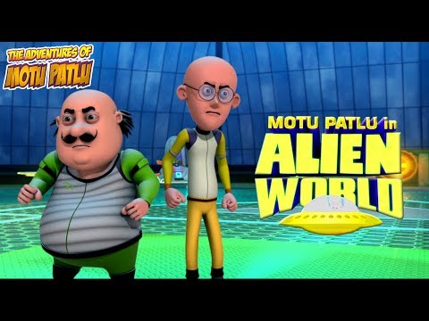 Motu Patlu in Alien World |  मोटू पतलू  | Motu Patlu Cartoon | Animated Movie