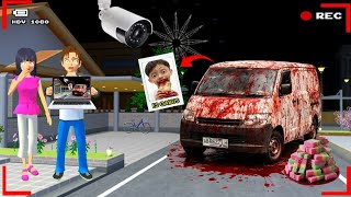 Yuta Mio Panik CCTV Merekam ES GABUS DARI VAN MBG BERHANTU 😱| Sakura School Simulator