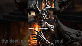 The Devil Never Forgets. #shorts #devil #ai #hellfire #lies #repentance