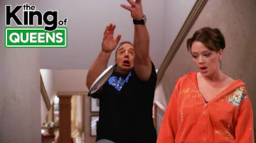 Carrie Pushes Doug Down The Stairs | The King of Queens