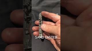 hand poured sand cast