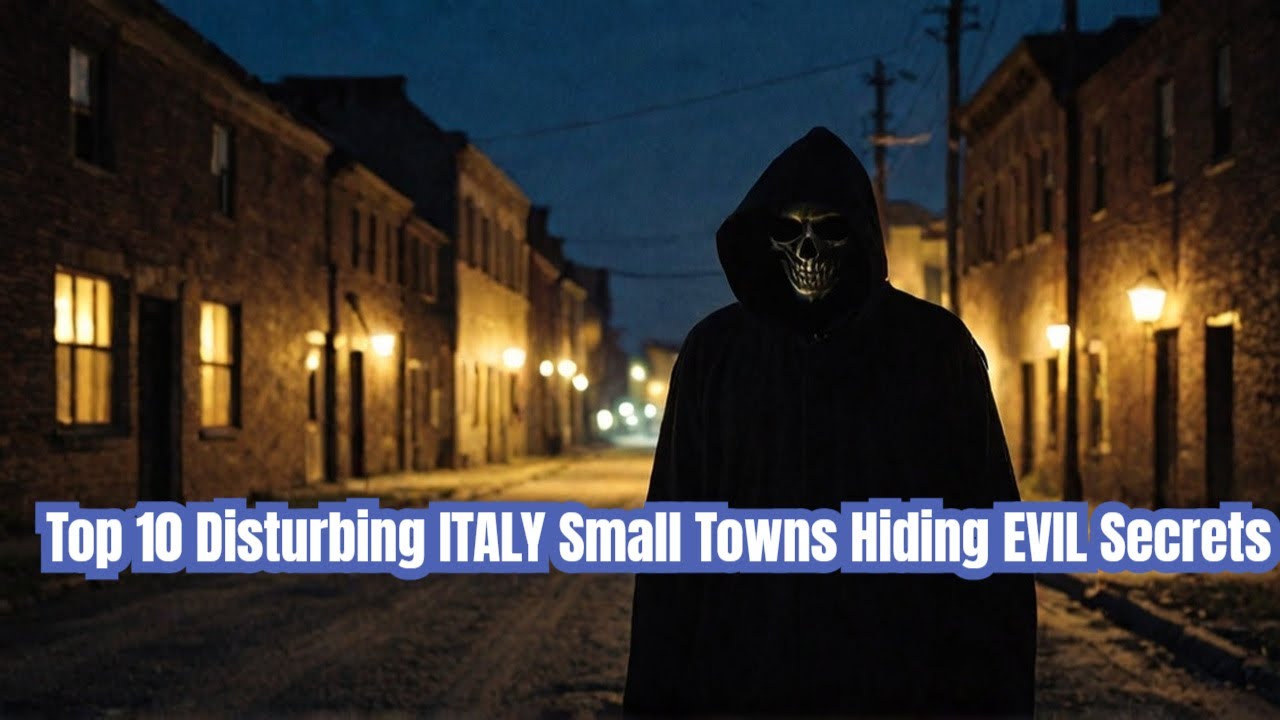 Top 10 Disturbing Italy Small Towns Hiding EVIL Secrets ‼️ YouTube