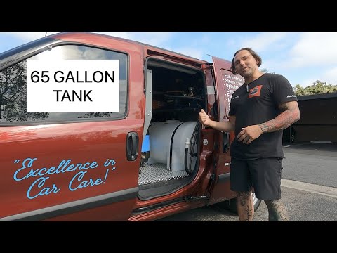 Mobile Water Tank For Detailing