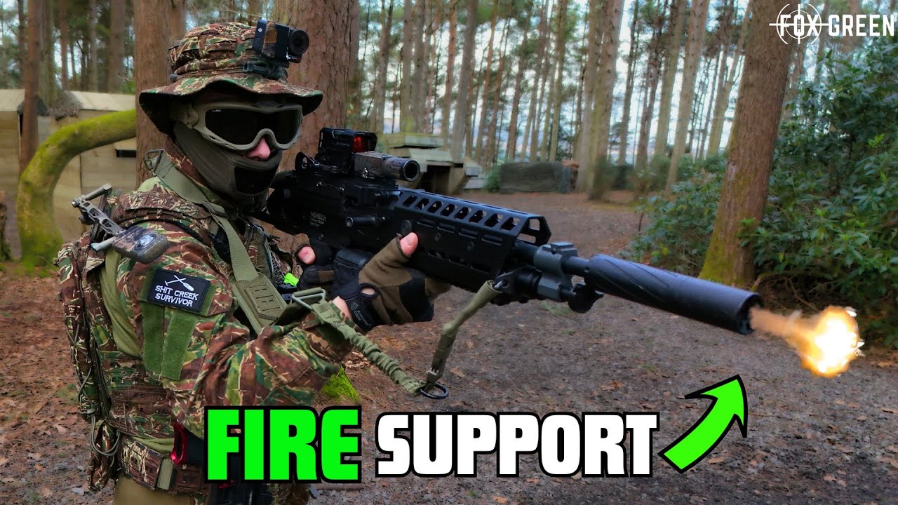 Fire and Fear (Airsoft M249 GAMEPLAY)