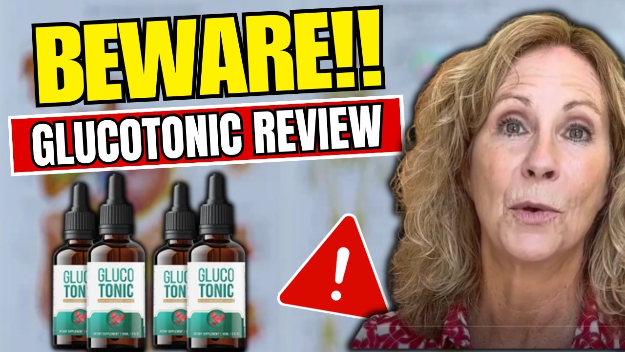 GLUCOTONIC REVIEW ((🛑DOES IT REALLY WORK?🛑)) – GlucoTonic Honest Reviews – GlucoTonic Amazon Review