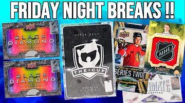 Friday Night Hockey Breaks !! - THE CUP, Black Diamond & Mixers !!🔥