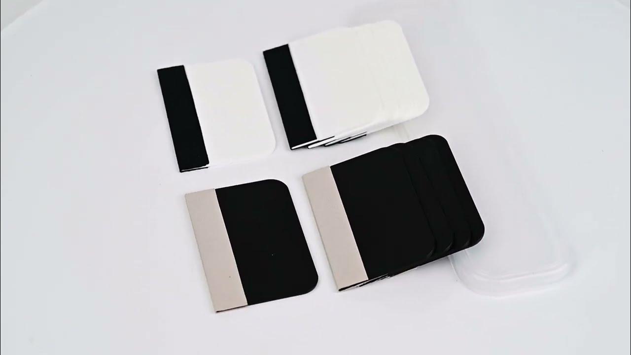 Felt Squeegee for Vinyl 4 Inch Black Felt Edge Vinyl Squeegee Tool