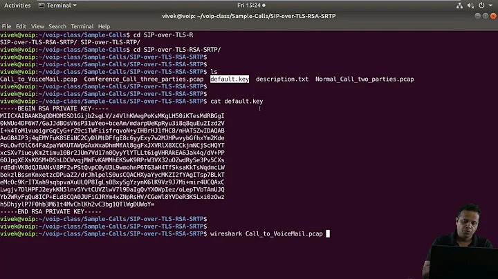 VoIP Traffic Analysis course sip over tls srtp voicemail