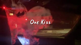 one kiss (slowed reverb + lyrics)