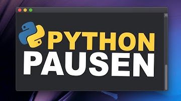 Python Tutorial | Pausen 💤nutzen | (Deutsch)