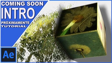 CUBO metálico ANIMADO con imágenes DESLIZANTE | Element 3D | After Effects