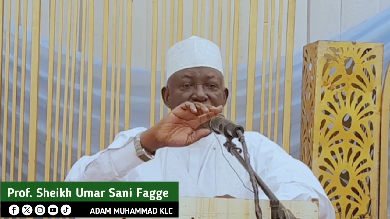 Prof Sheikh Umar Sani Fagge 