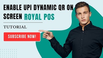 RoyalPOS with Dynamic UPI QR Code