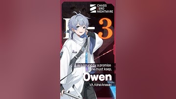 [Chaos Zero Nightmare] Launch D-3 Owen VA. Kohei Amasaki