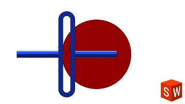 Scotch Yoke Mechanism in Solidworks