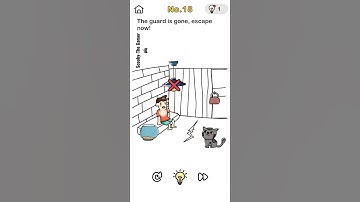 The guard is gone, escape now! No.18 #Escaperoom#brainout#gaming