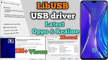 How To Install Libusb driver Fix All Error l realme OPPO Xioami Mi Samsung Vivo