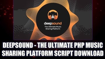 How To Create A Music Sharing Platform Using PHP | Complete Installation