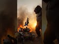 gorilla tossing ai security bots   #iirobot  meets  #kingkong