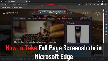 How to Take Full Page Screenshots in Microsoft Edge (Tutorial)