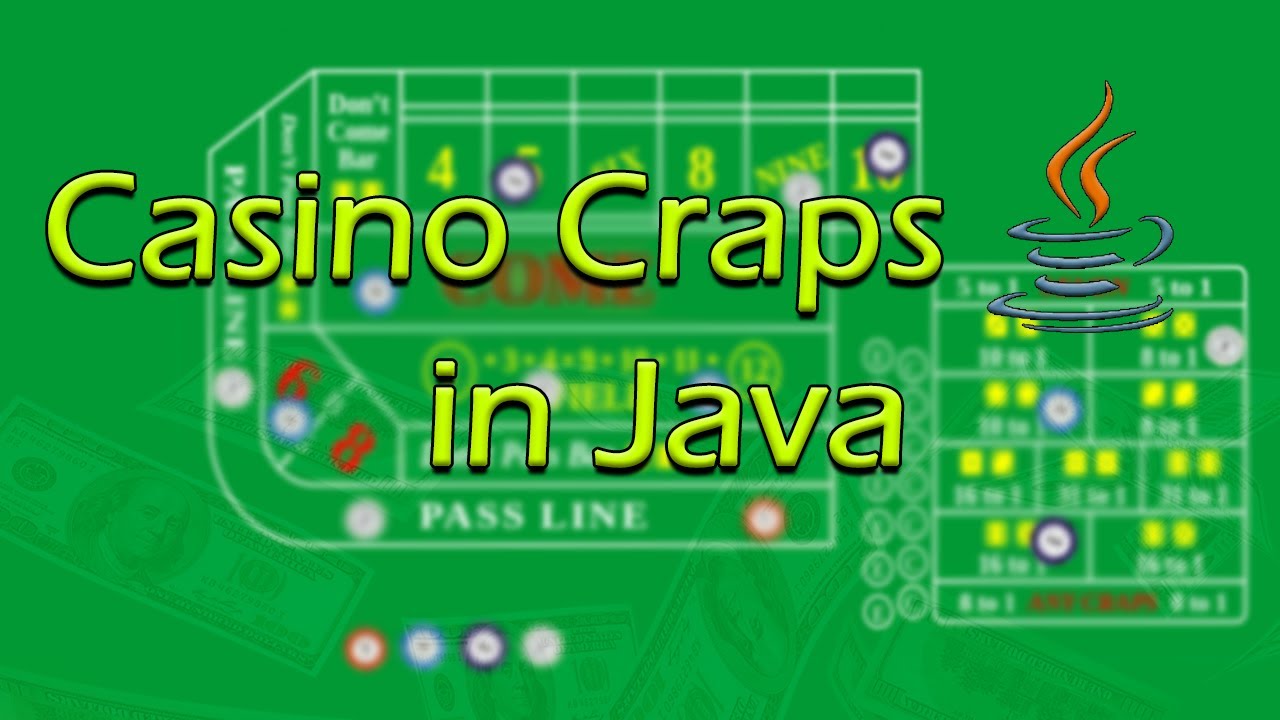 Casino Craps Made in Java! (Part 1) YouTube