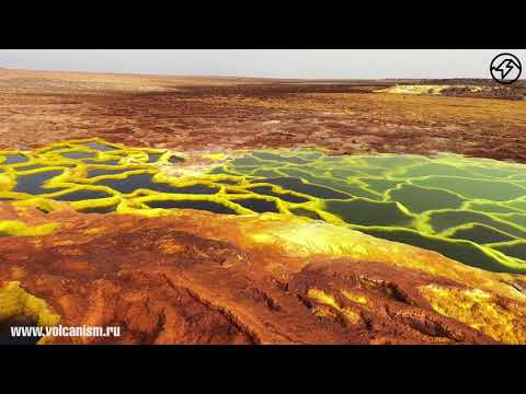 Video: Vulkán Dallol – kozmická krása Etiópie