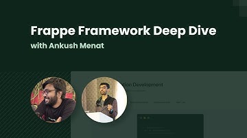#BuildWithHussain Ep. 13: Frappe Framework Deep Dive, ft. Ankush