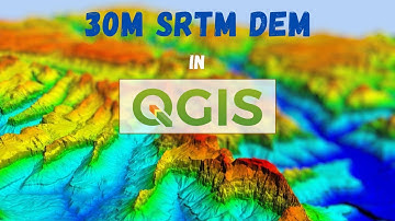 Download SRTM DEM using QGIS | Open Topography | #part3 | GeoDev