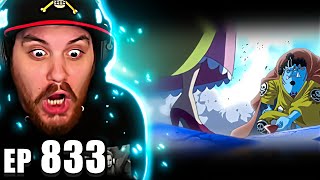 One Piece Episode 833 REACTION | Returning the Sake Cup! The Manly Jimbei Pays His Debt!