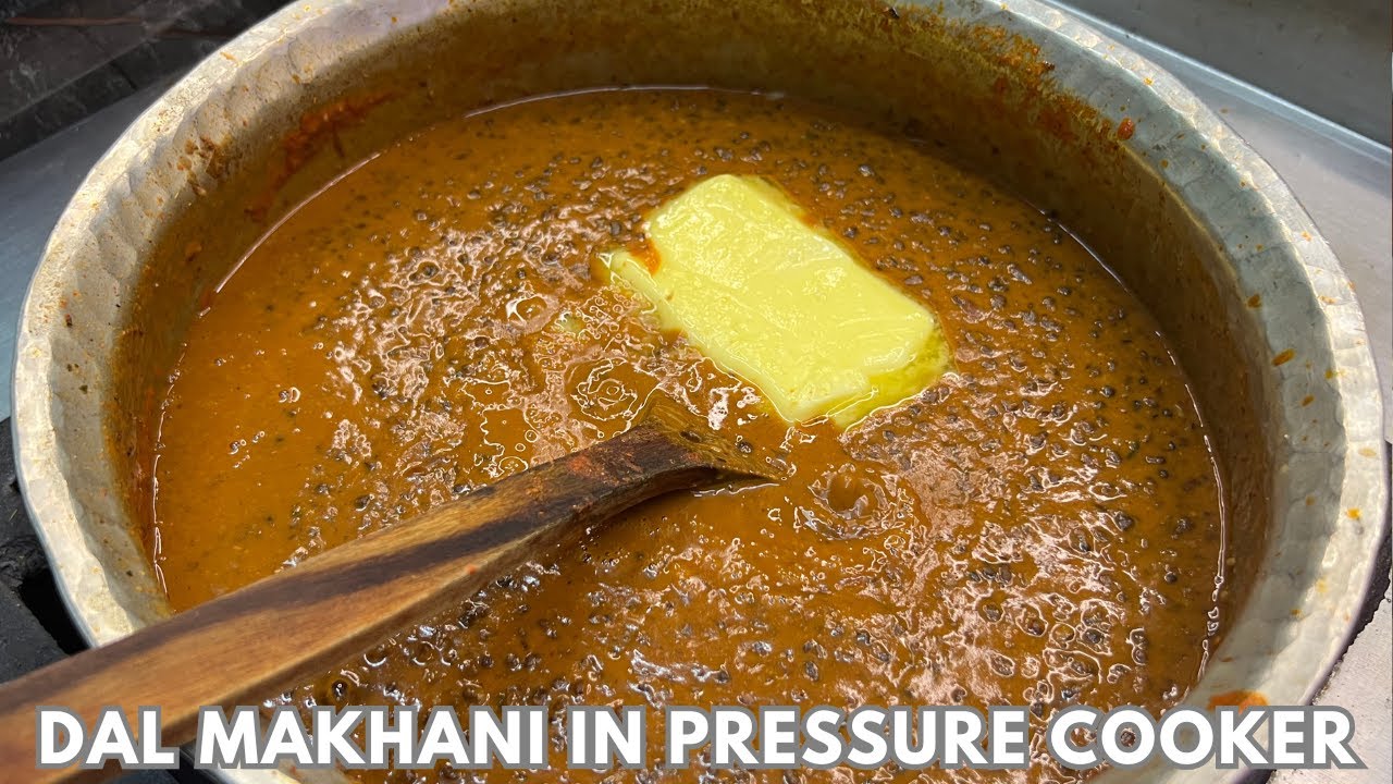 Dal Makhani In Pressure Cooker दाल मखनी रेसिपी Dal Makhani Recipe Stand Style Dal Makhani