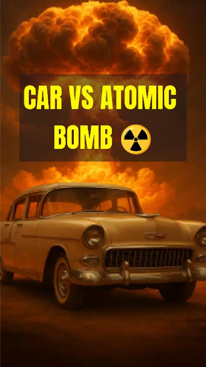 The Car That Survived a Nuclear Blast 😱☢️ | Car Fact of the Day  #automobile #shorts