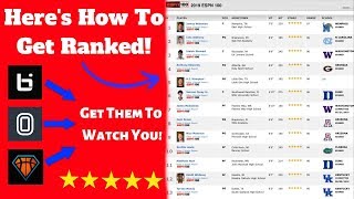How To GET RANKED In Basketball  Become A TOP Basketball Recruit!