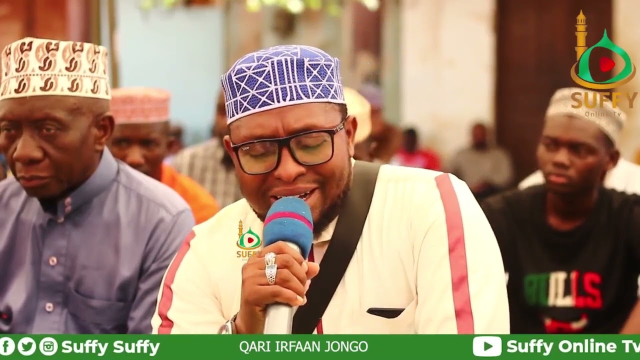 QARI IRFAAN JONGO AKISOMA QURAN KATIKA MAZISHI YA HAJAAT MBIKI MOROGORO