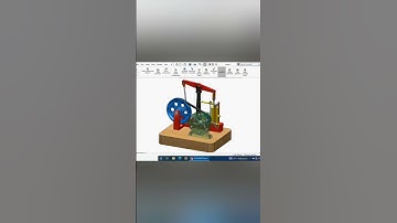 Stream Engine Design in Solidworks#solidworksbeginnerstutorials #assembly#3ddesign #caddesign#shorts