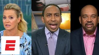 Stephen A. Smith, Michael Wilbon and Michelle Beadle sound off on Kawhi Leonard's Spurs drama | ESPN