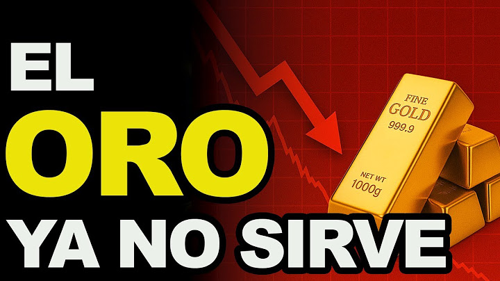 What's happening with gold? Is this the end of gold?